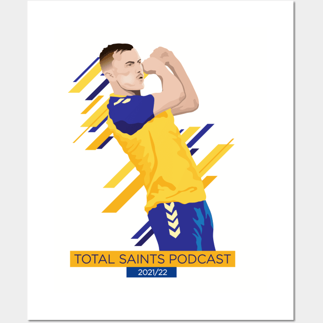 Club Captain 'Dynamic' Wall Art by Total Saints Icons